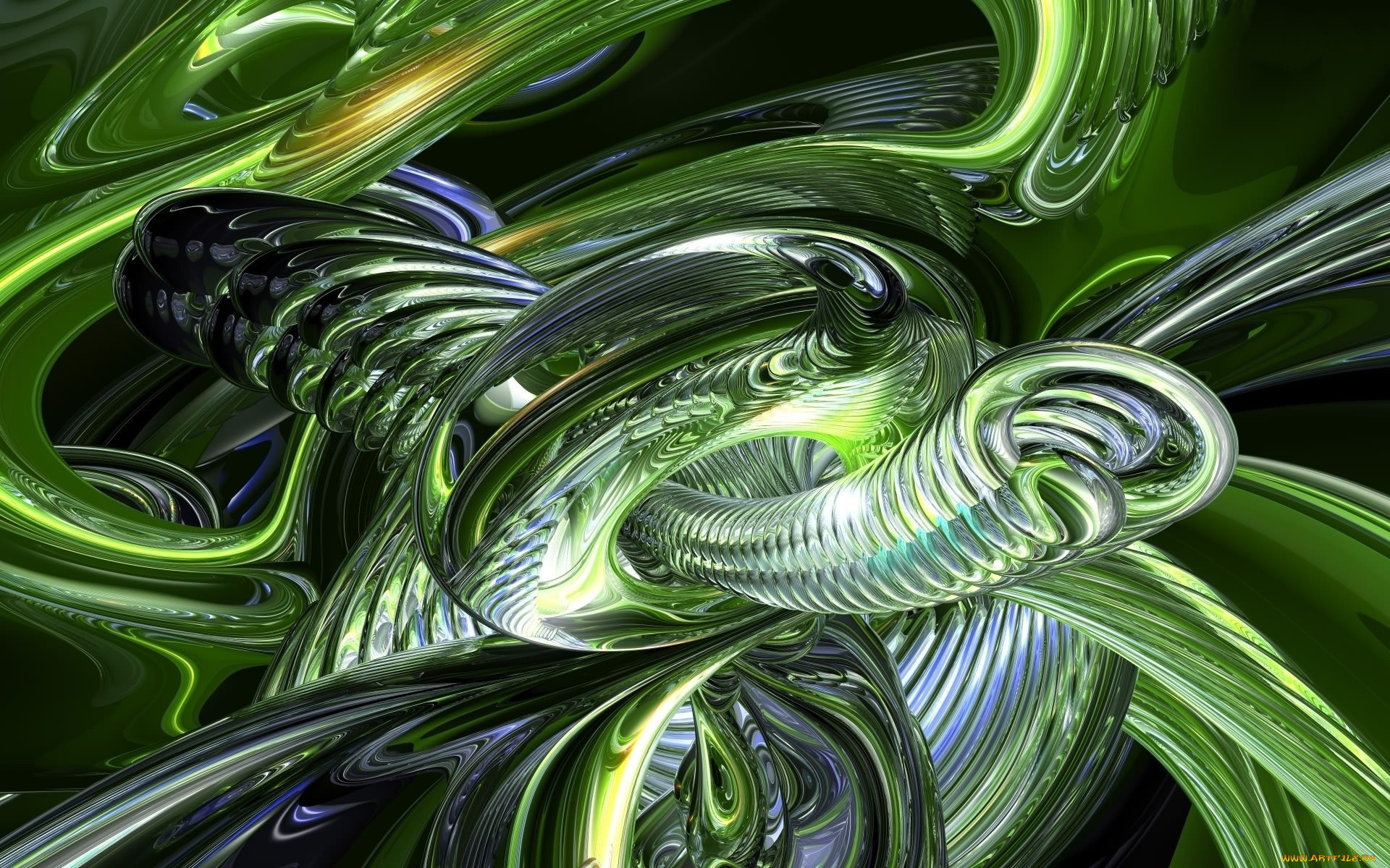 tubes, 3, , fractal, , , 